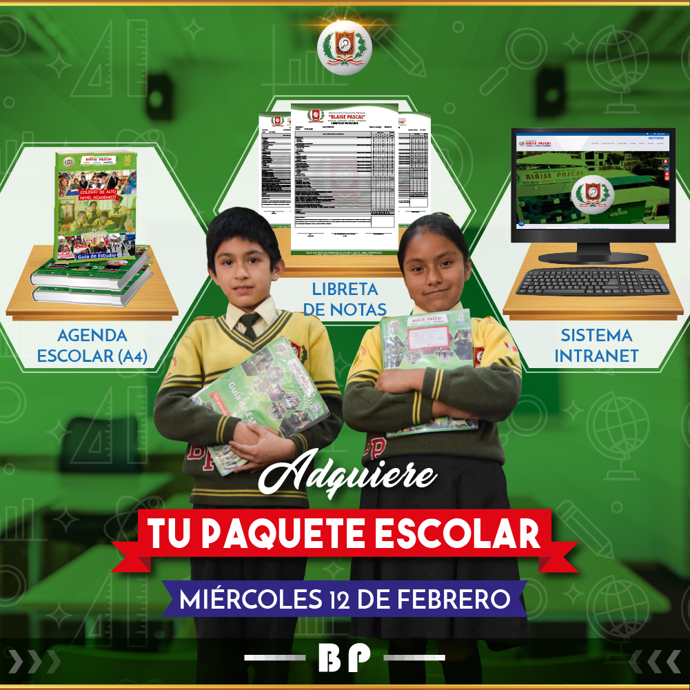 ¡TU PAQUETE ESCOLAR YA ESTA LISTO!