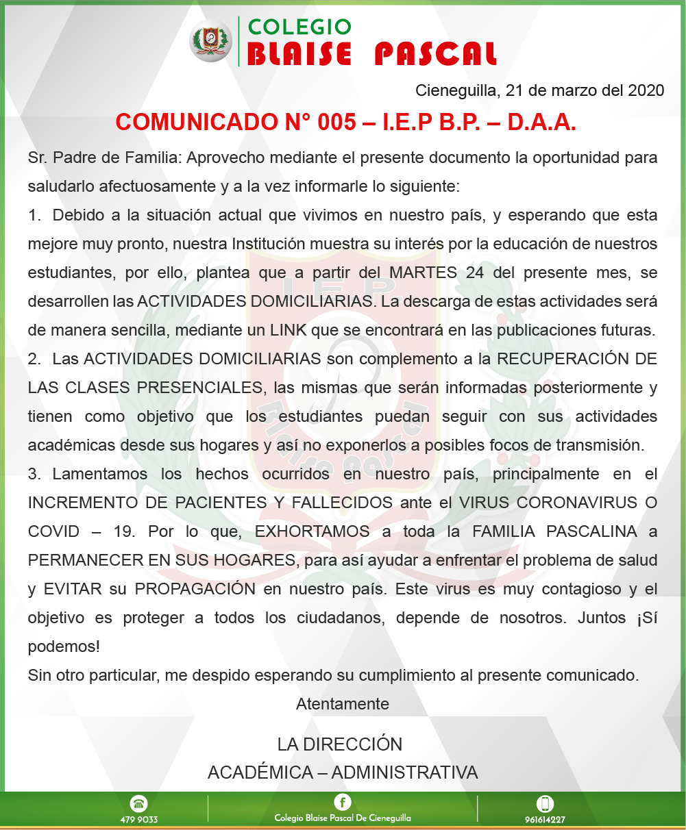 comunicado 05